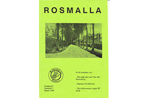 Rosmalla – maart 1994