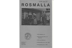 Rosmalla – april 2000